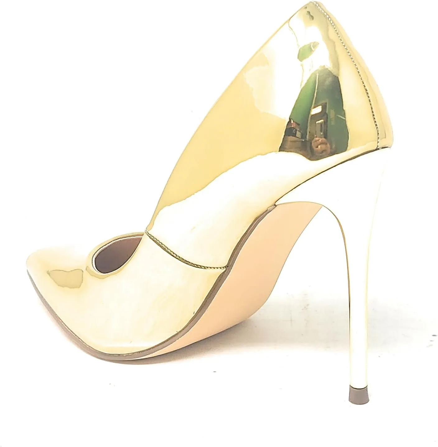 Liliana Women’s Vivienne-1 High Heel Dress Pump Pointed Closed Toe Shoe Classic Pump Heels