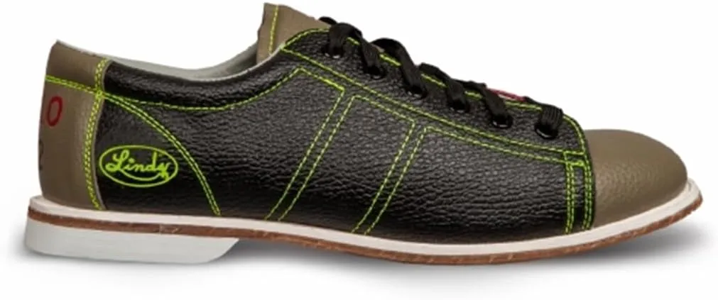 Linds Mens 300 Classic Glow Rental Bowling Shoes - Laces 14