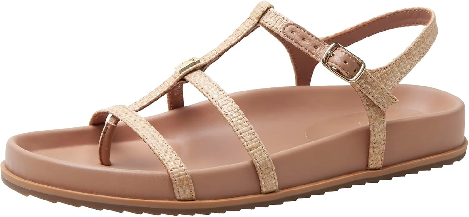 Linea Paolo - LILITH - Leather Footbed Sandals