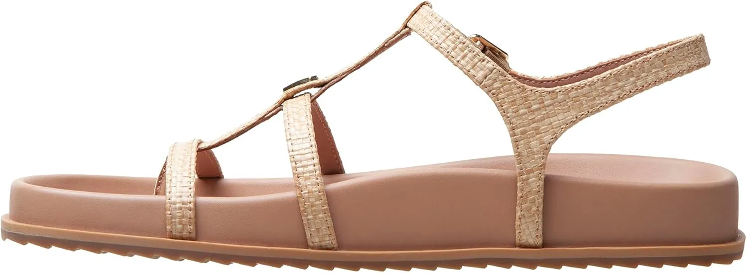 Linea Paolo - LILITH - Leather Footbed Sandals