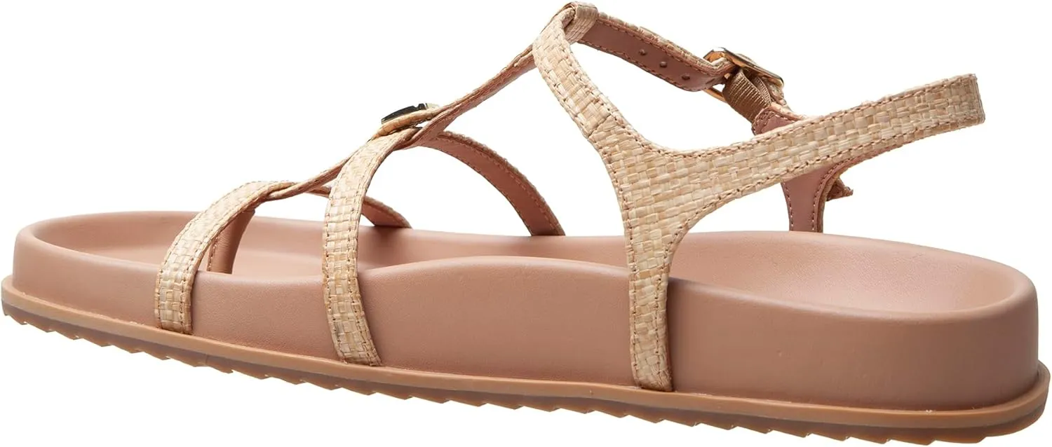 Linea Paolo - LILITH - Leather Footbed Sandals