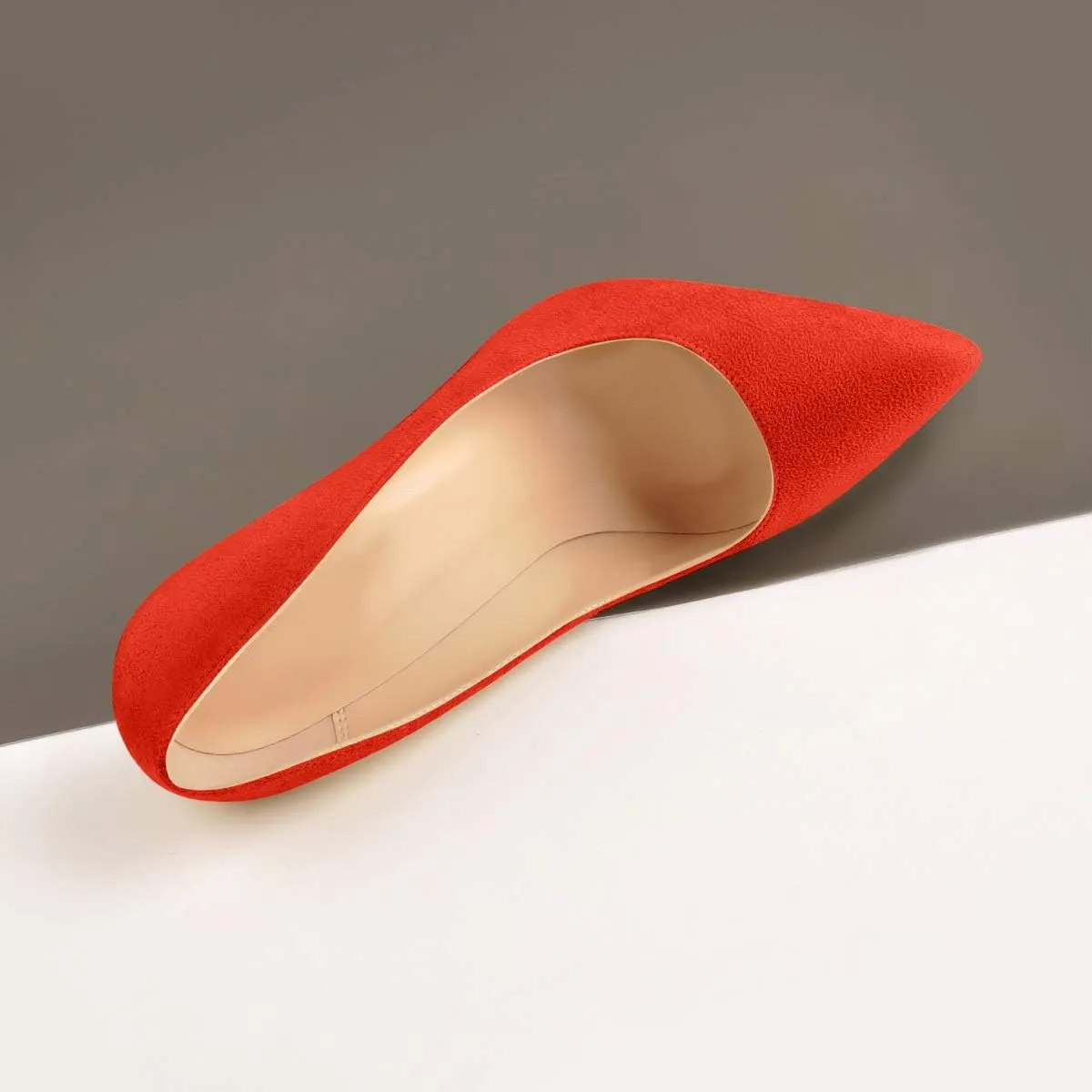 LISHAN Women's Pointed Toe High Heel Pumps