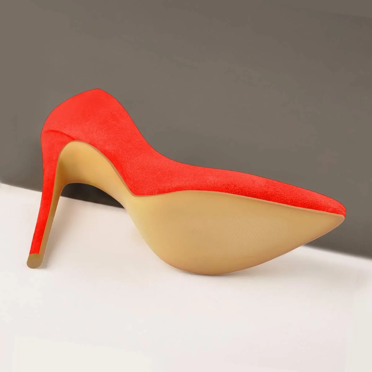 LISHAN Women's Pointed Toe High Heel Pumps