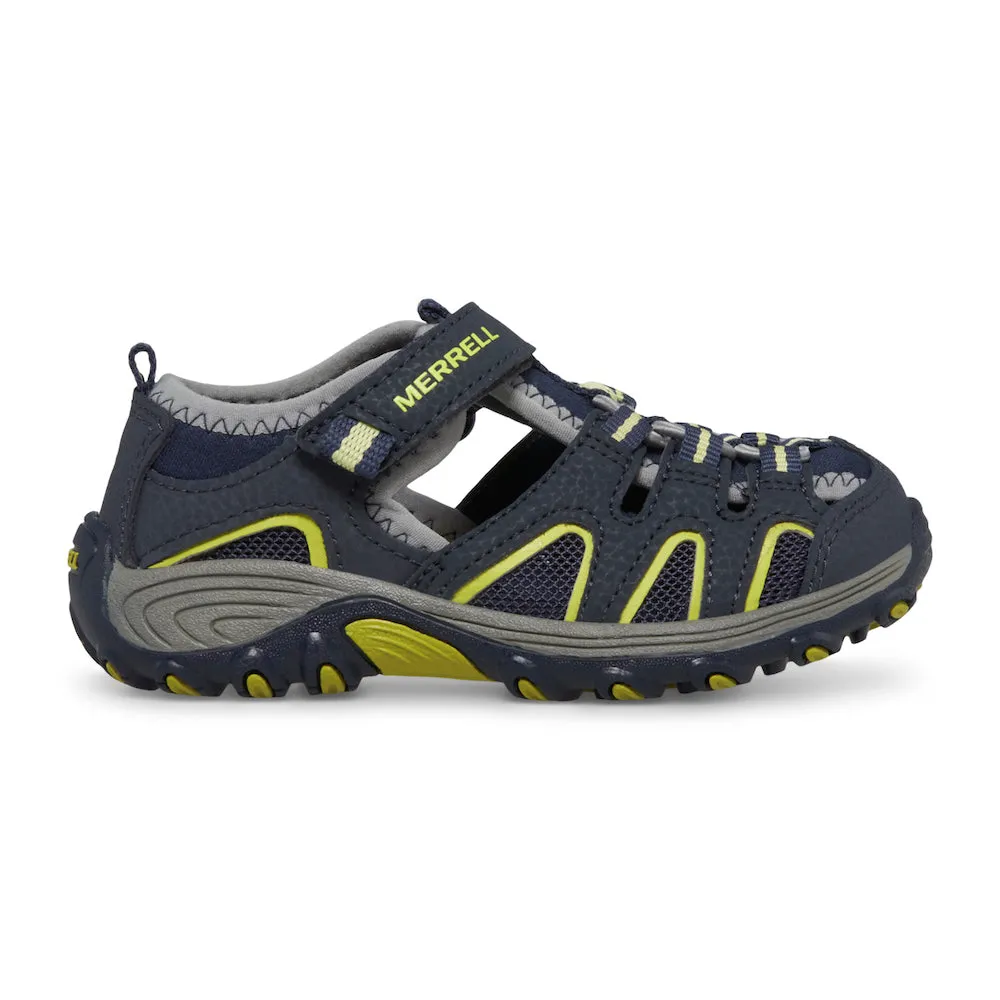 Little Kid's Hydro H2O Hiker Sandal Navy/Lime