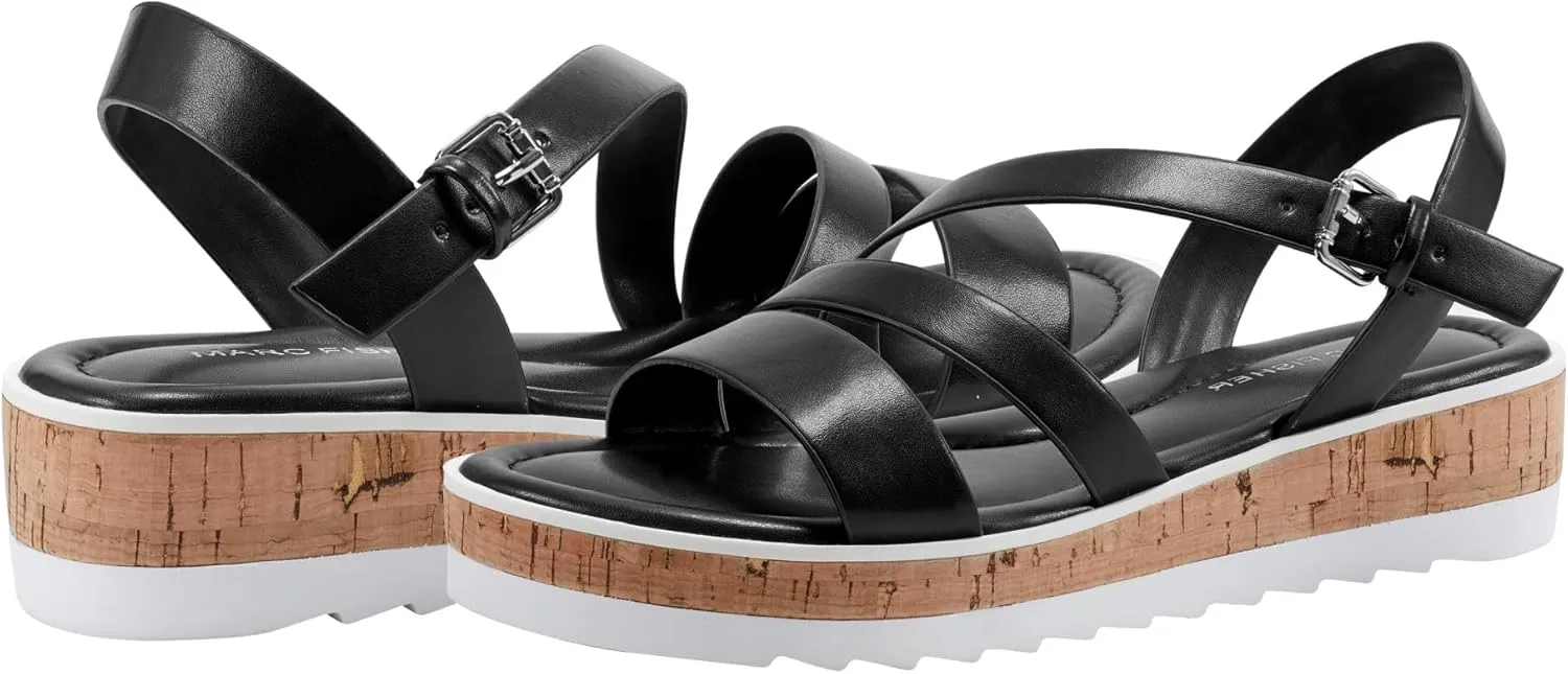 Marc Fisher Women's Goget Wedge Sandal
