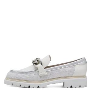 MARCO TOZZI - 24702-197 CHUNKY LOAFER - WHITE MULTI