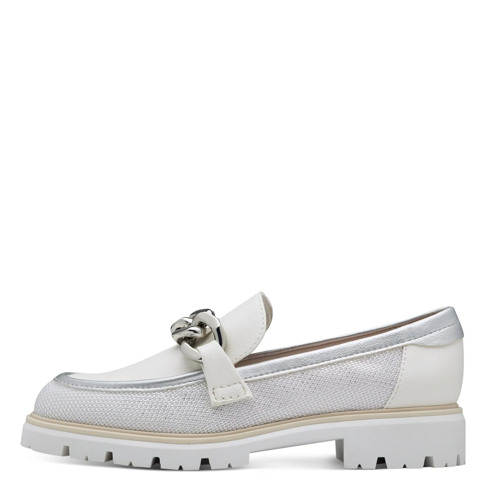 MARCO TOZZI - 24702-197 CHUNKY LOAFER - WHITE MULTI