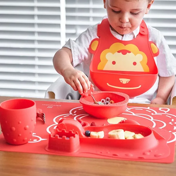 Marcus & Marcus Soft Silicone Animal Patterned Placemat