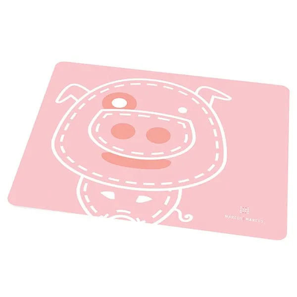 Marcus & Marcus Soft Silicone Animal Patterned Placemat