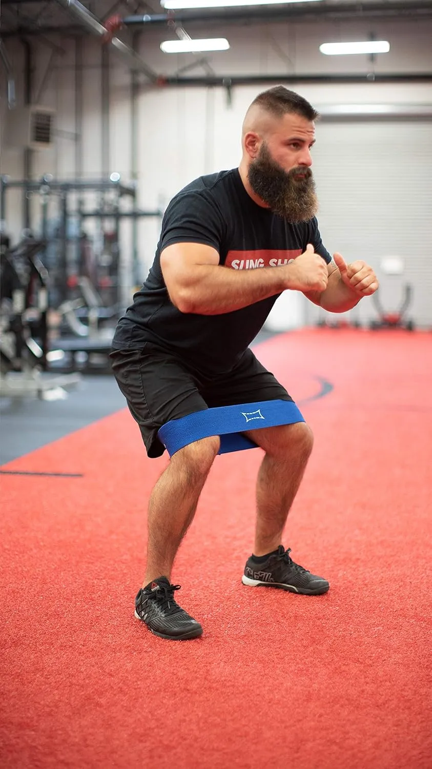 Mark Bell Sling Shot Hip Circle Resistance Bands for Exercising (Level 2)