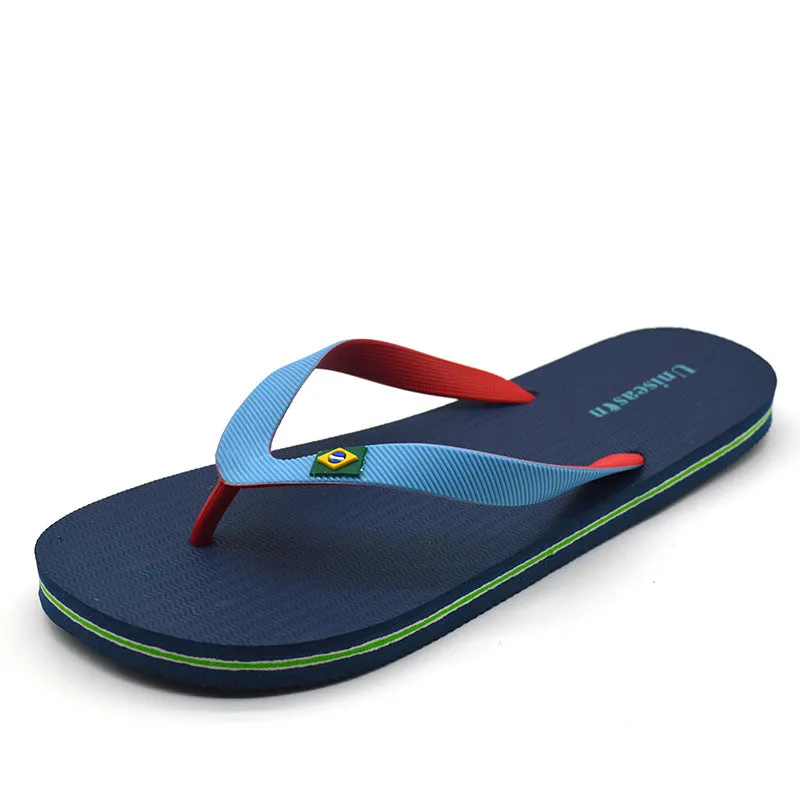 Men's Colorful Beach Quick-Drying Flip-Flops