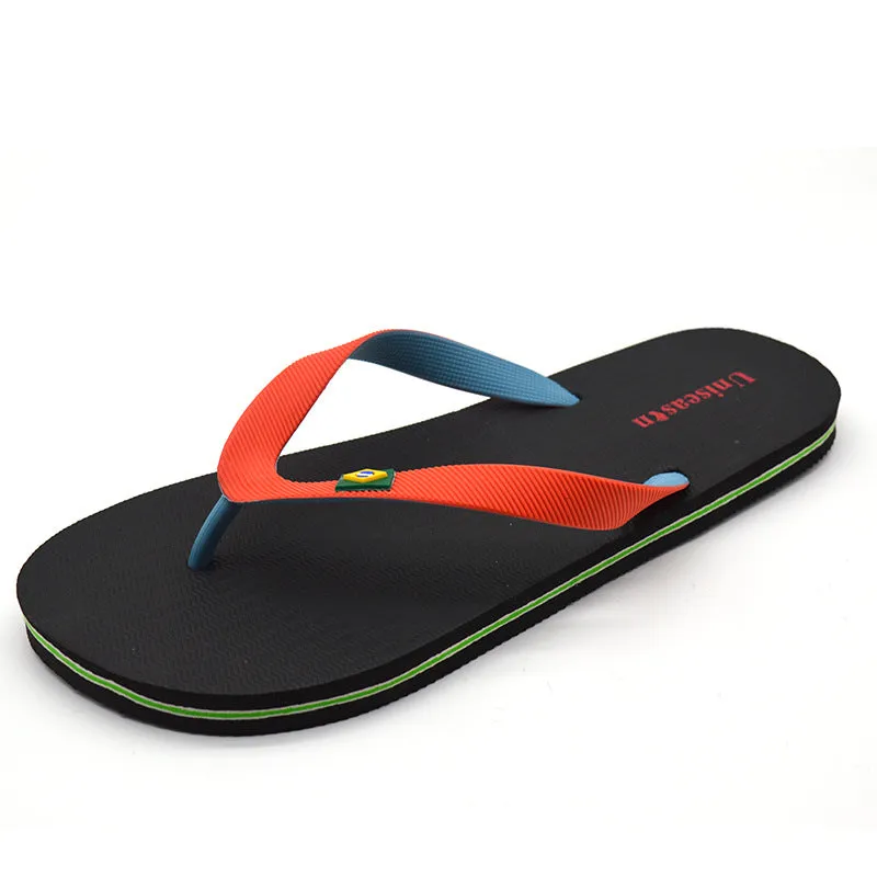 Men's Colorful Beach Quick-Drying Flip-Flops