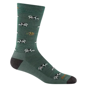 Men's Dairy Air Crew Lightweight with Cushion Sock - Pasture