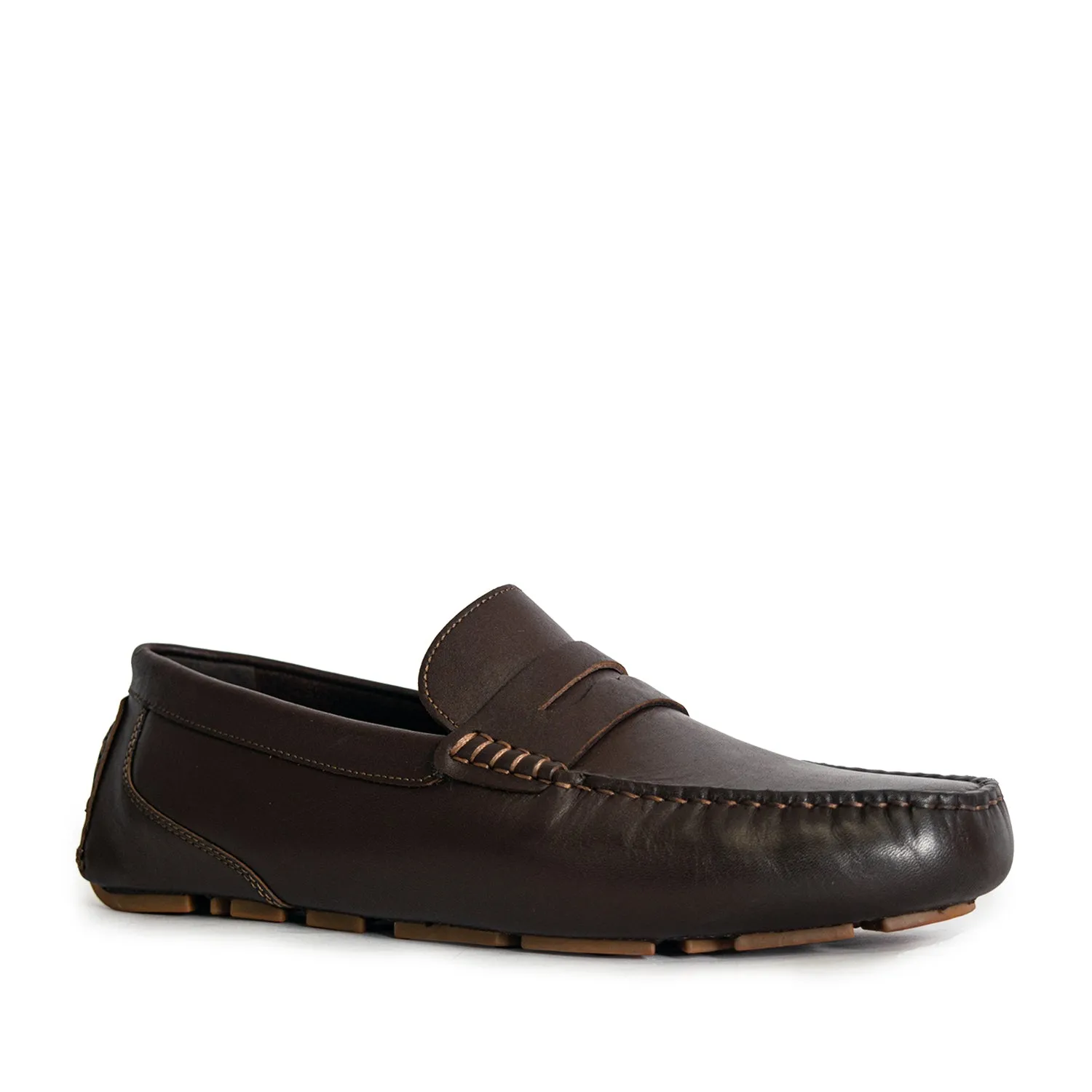 Men's Davenport Casual Penny Loafers - Amaretto (25S00131)