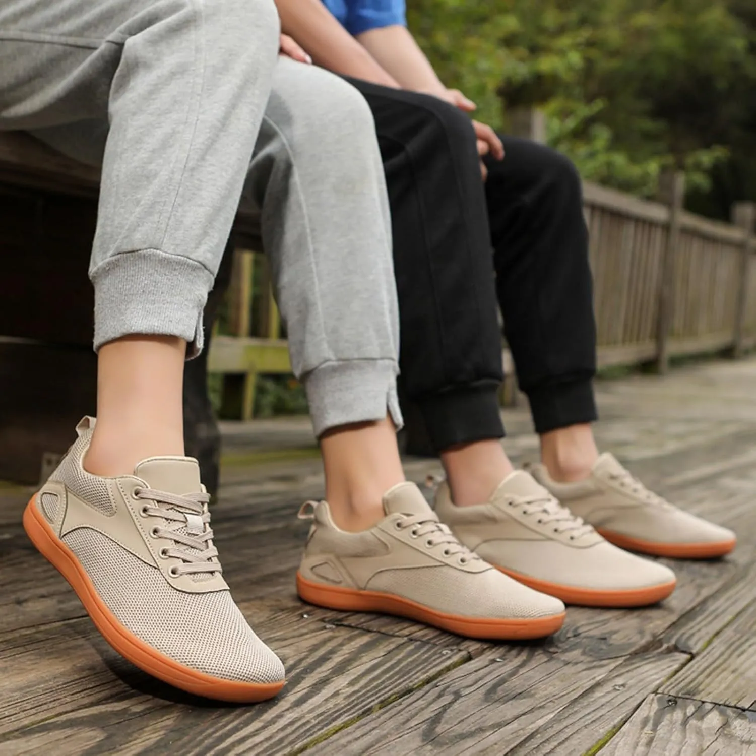 Mens Lightweight Minimalist Shoes Casual Sneaker Mesh Breathable Walking Shoe Men's Comfortable Diabetic Shoes