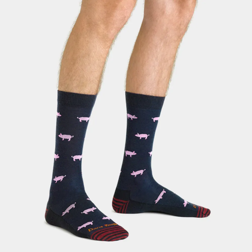 Men's Truffle Hog Crew Lightweight Lifestyle Sock - 6092