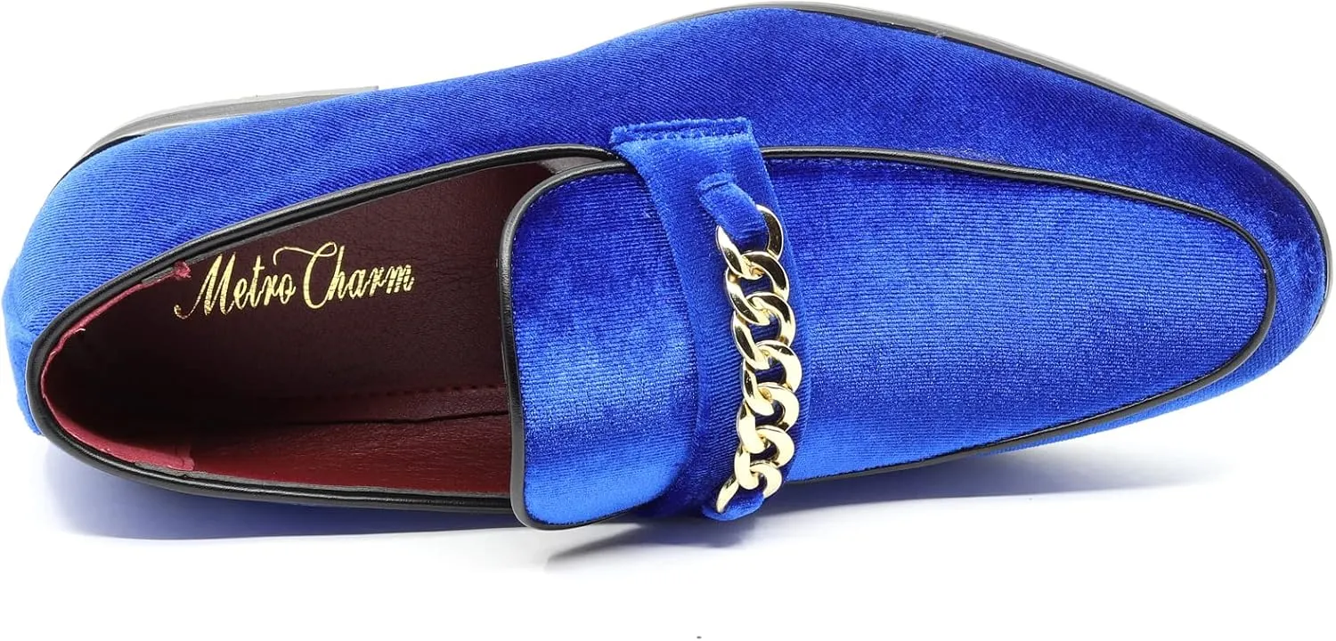 Men's Vintage Velvet Designer Classic Dress Tuxedo Smoking Slipper Loafer Slip On Shoes Arthur-02