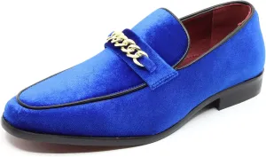 Men's Vintage Velvet Designer Classic Dress Tuxedo Smoking Slipper Loafer Slip On Shoes Arthur-02