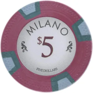 Milano Casino Grade Clay Poker Chip 10-gram – Pack of 50