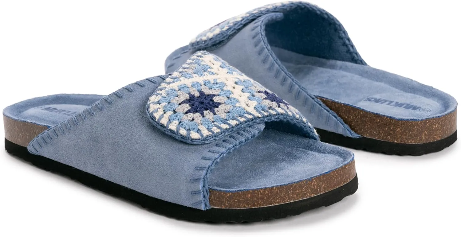 MUK LUKS Women's Gigi Crochet Sandal