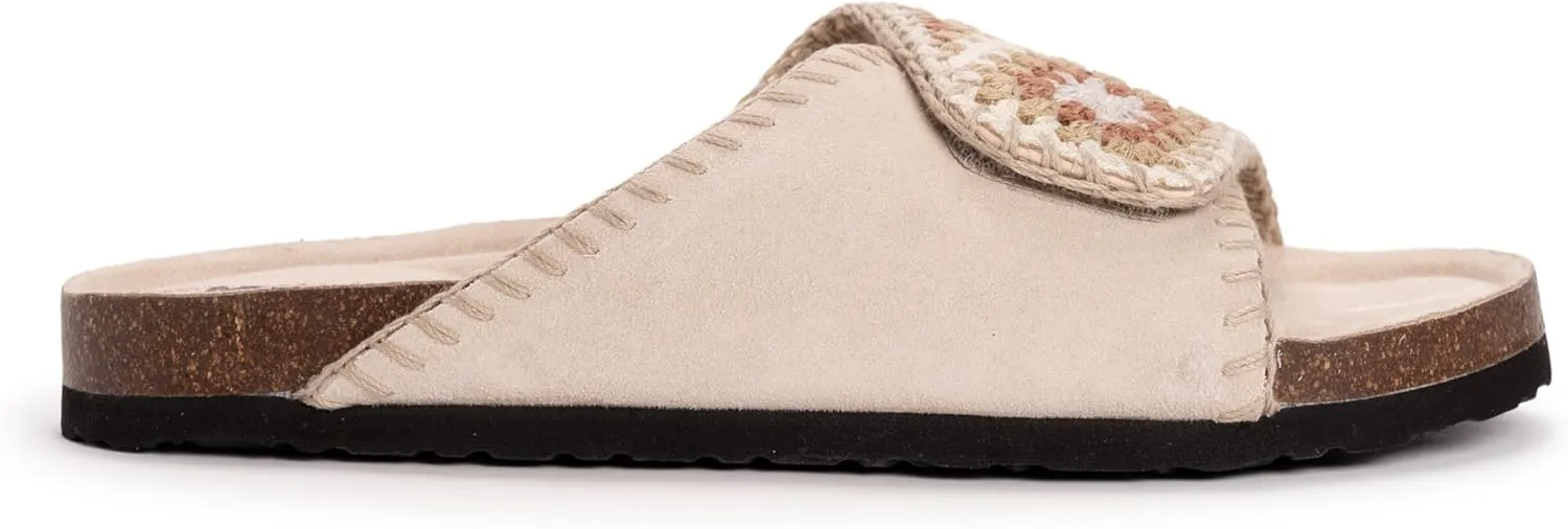 MUK LUKS Women's Gigi Crochet Sandal