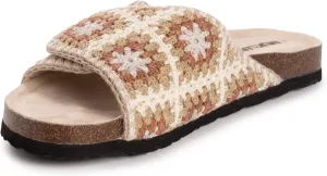 MUK LUKS Women's Gigi Crochet Sandal