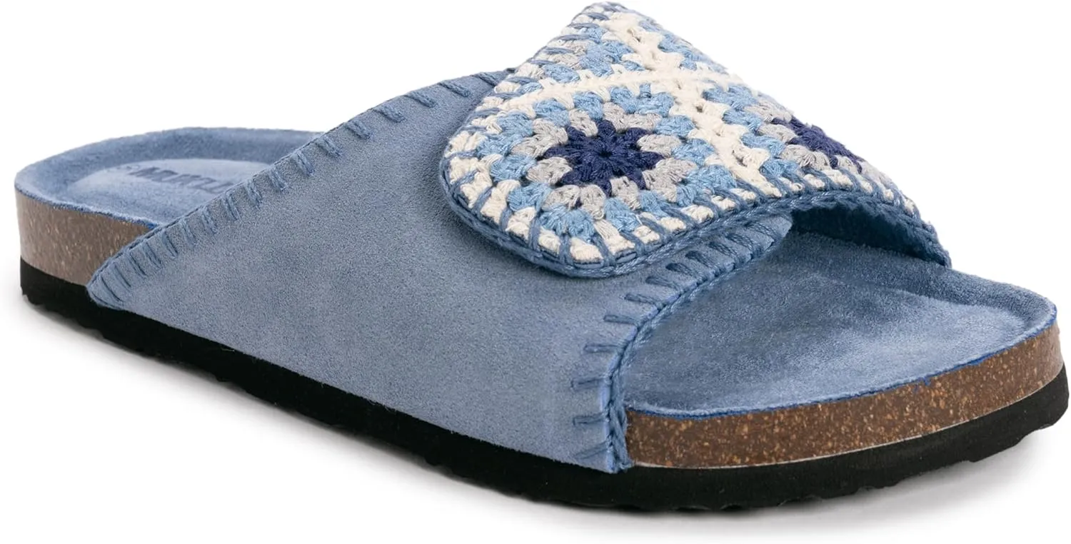MUK LUKS Women's Gigi Crochet Sandal