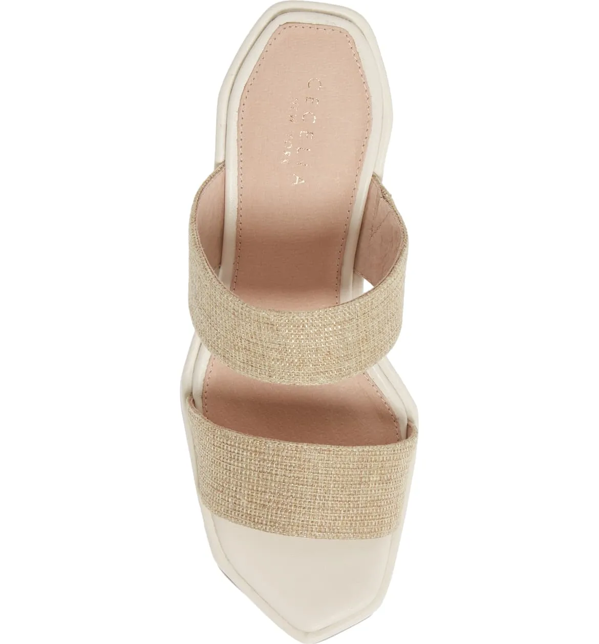 Mules Band White York Superior Alabaster Gold Baily Vibrant Sandals Cecelia New Platform Slides