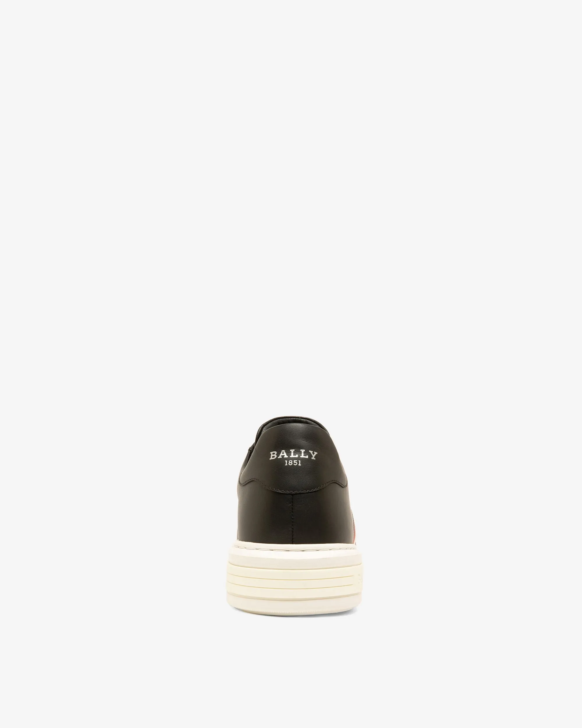 Mylton Leather Sneakers In Black