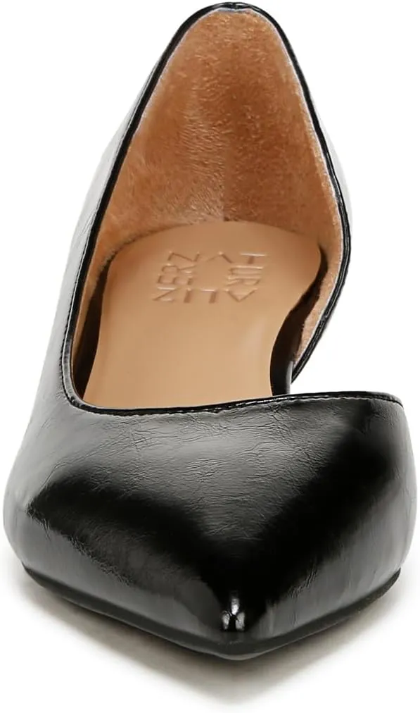 Naturalizer Womens Gallent Pointed Toe Kitten Heel Pump