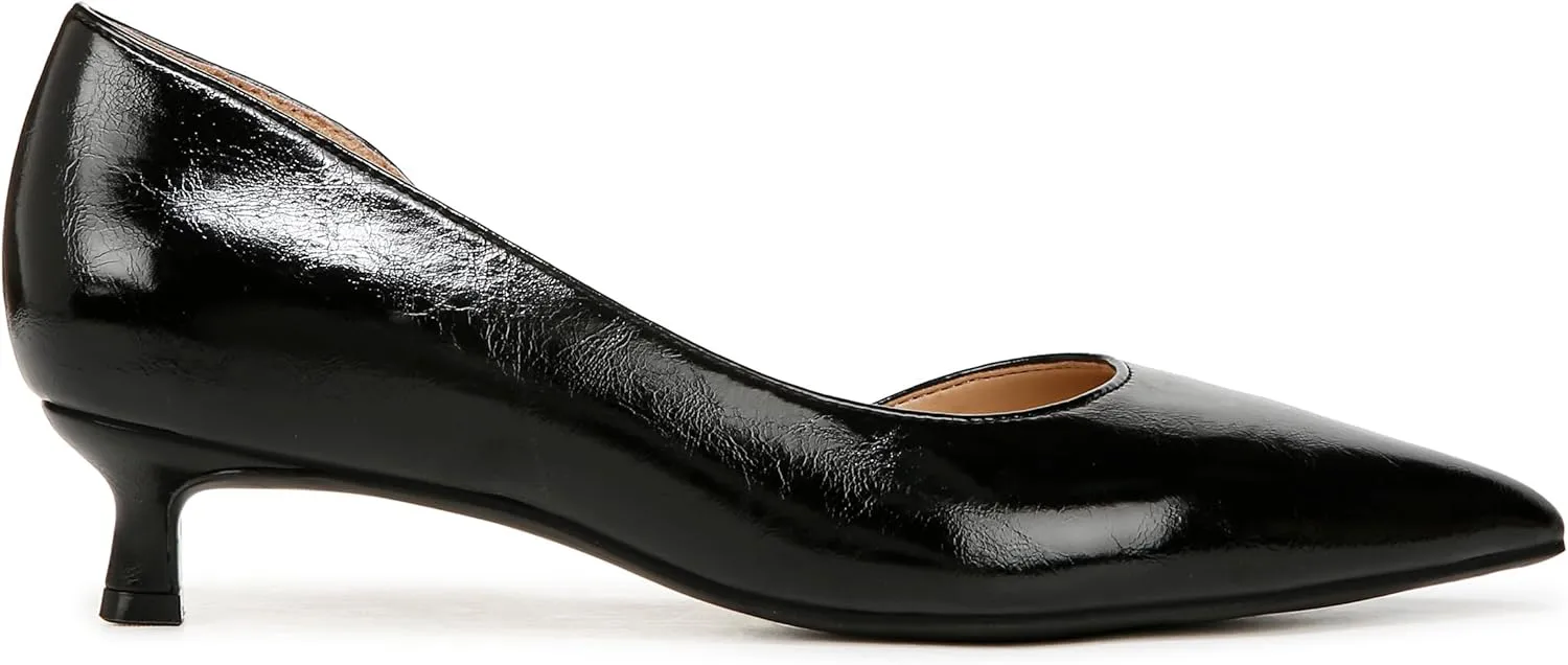 Naturalizer Womens Gallent Pointed Toe Kitten Heel Pump