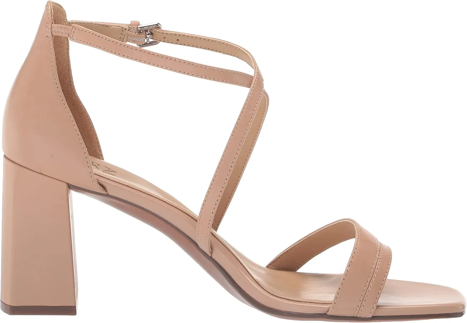 Naturalizer Women's Tiff Square Toe Block Heel Sandal