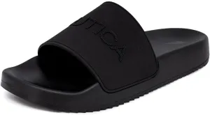 Nautica Men's Slide Sandals – Comfortable Slip-On Pool & Beach Shoes with Cushioned Footbed for Casual Wear
