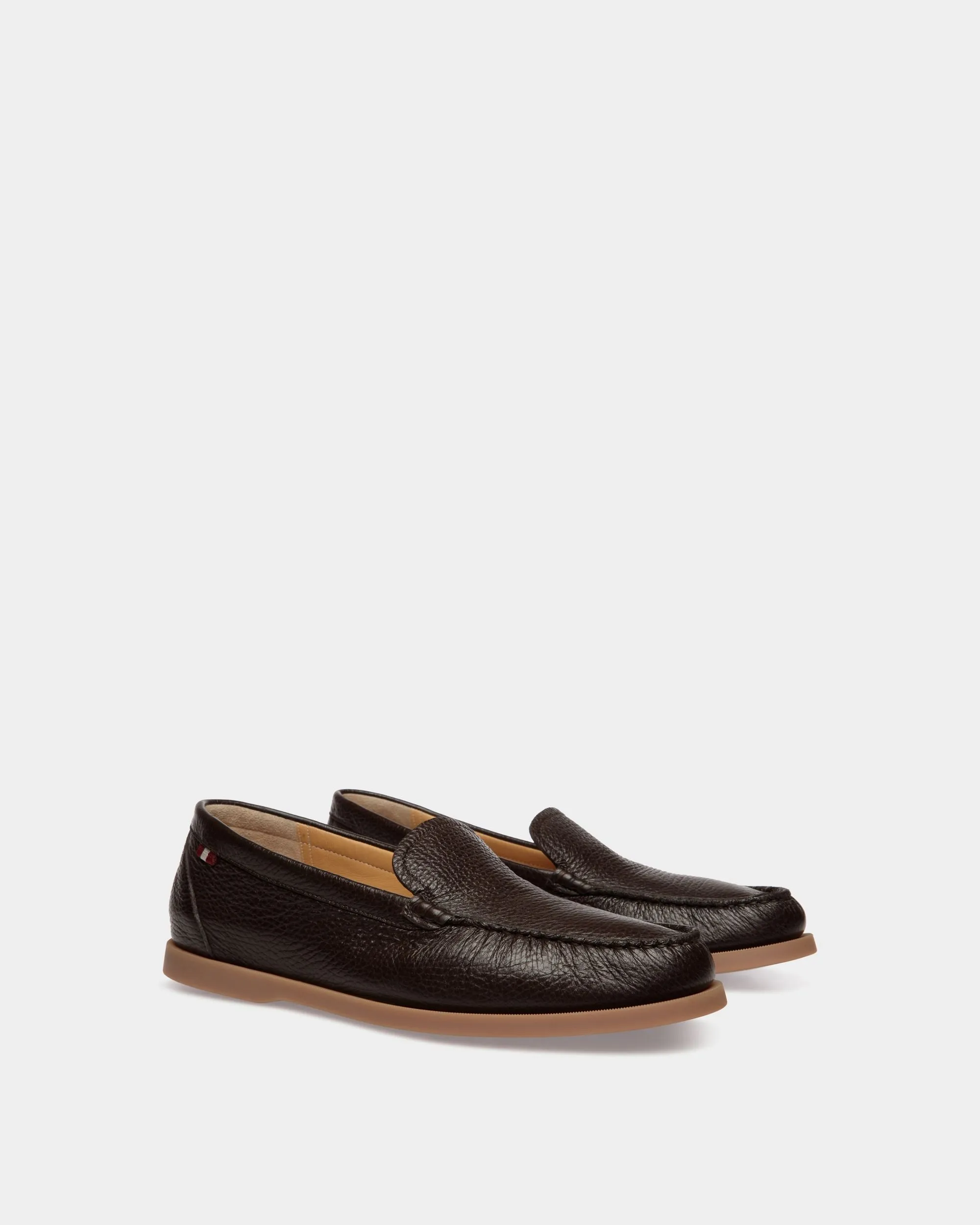 Nelson Loafer In Brown Deer Leather