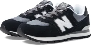 New Balance Boy's GC574v1 (Little Kid/Big Kid) Black/White 5.5 Big Kid M