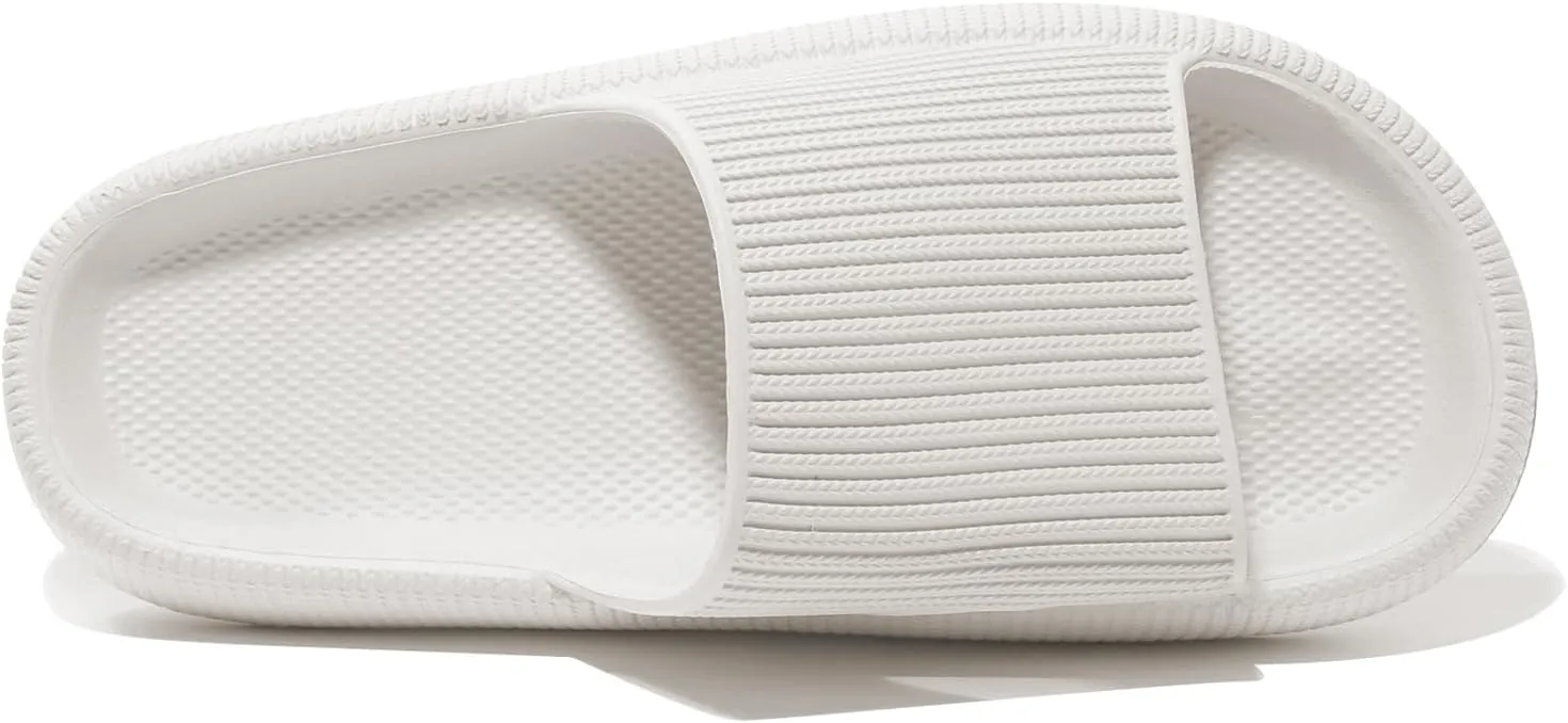 NewDenBer Cloud Slides Slippers for Women and Men Soft Cushioned Thick Sole Shower Bathroom Indoor Outdoor House Slide Sandals