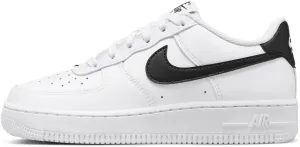 Nike Air Force 1 Big Kids' Shoes (FV5948-101, White/Black) Size 6.5