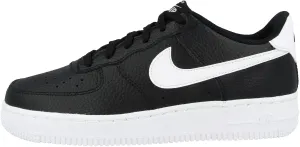 Nike Boy's Air Force 1 (Big Kid) Black/White 4.5 Big Kid M