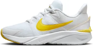 Nike Star Runner 4 Big Kids Shoes Summit White/Opti Yellow Size 5.5