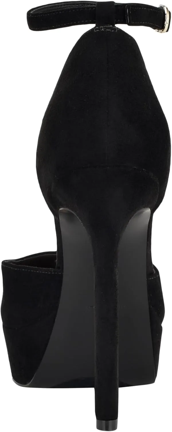 Nine West Women's Laken Ankle Strap High Heel Pump