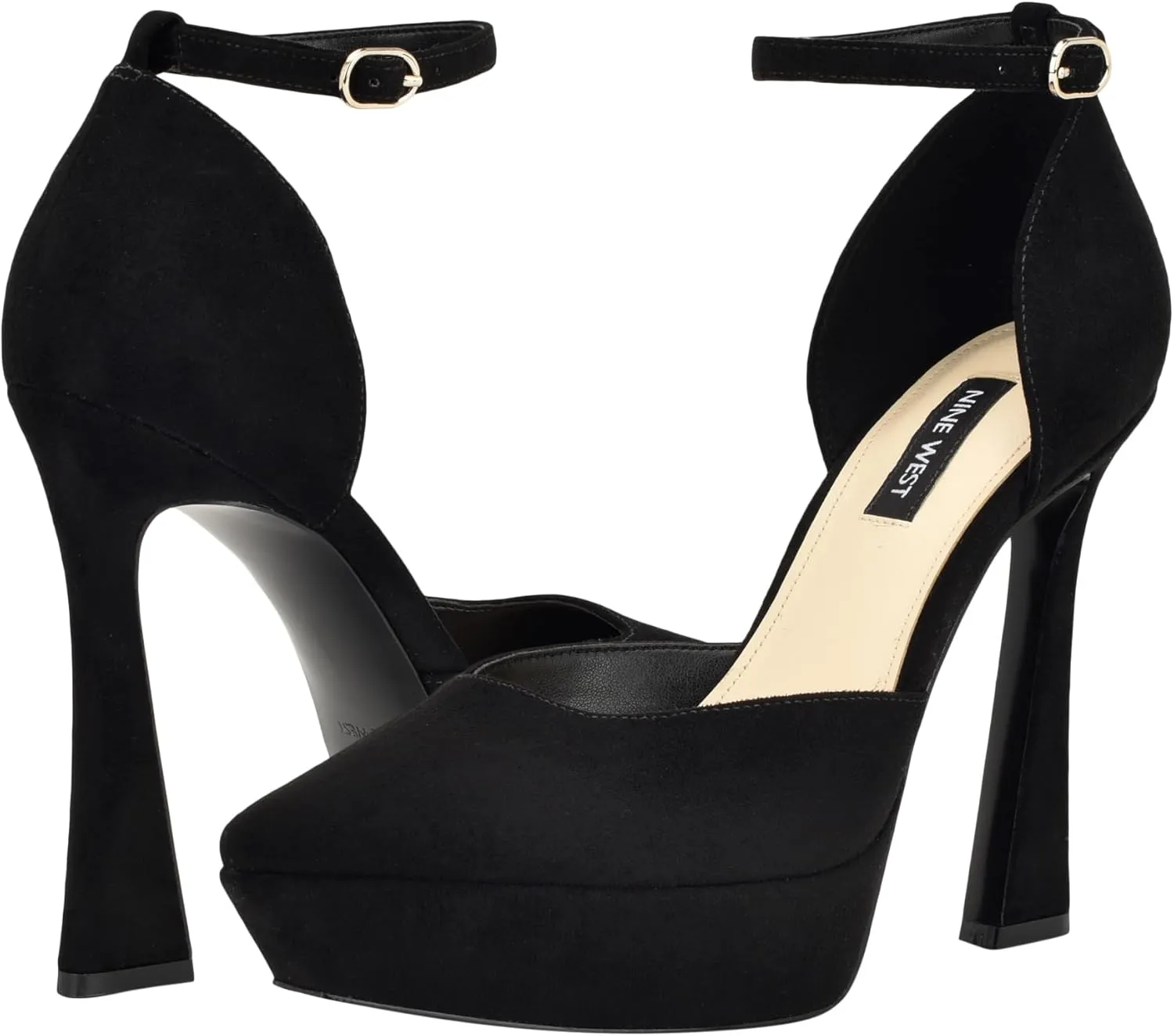 Nine West Women's Laken Ankle Strap High Heel Pump