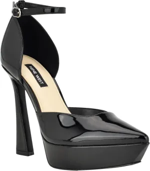 Nine West Women's Laken Ankle Strap High Heel Pump