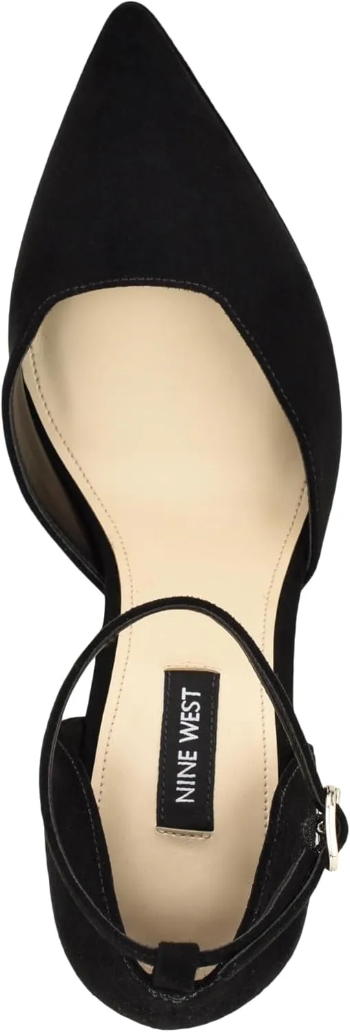 Nine West Women's Laken Ankle Strap High Heel Pump