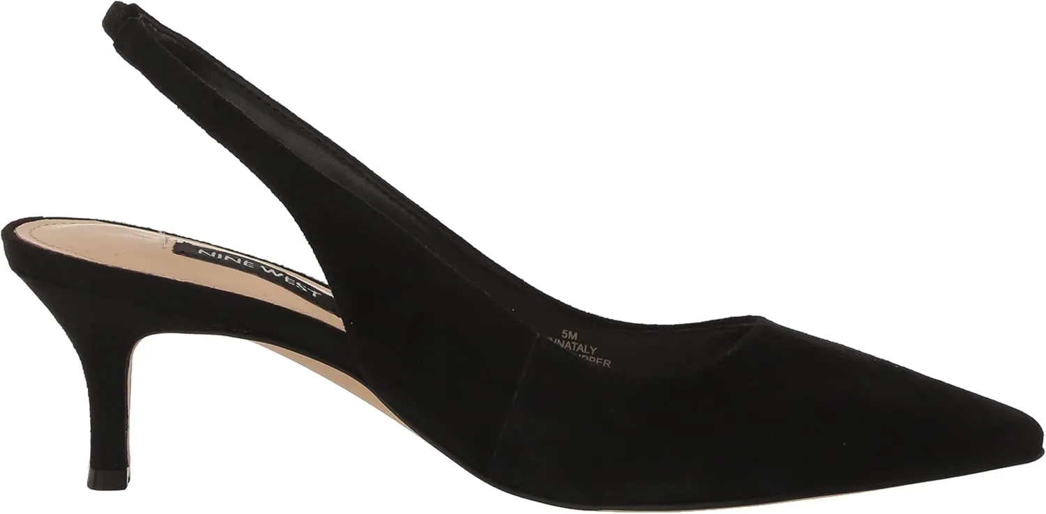 Nine West Women's Nataly Slingback Pointed Toe Pump