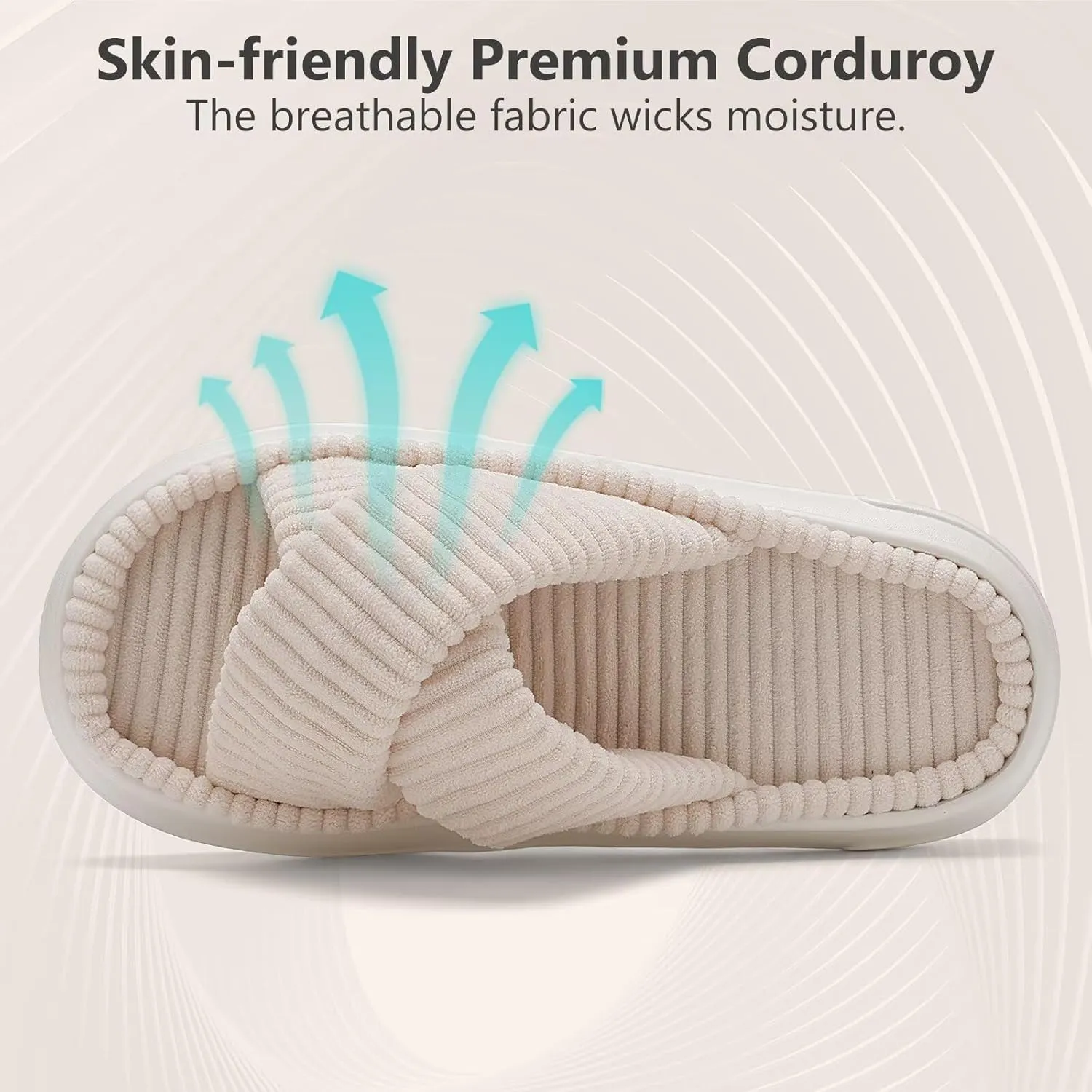 NineCiFun Platform Slippers for Women Indoor and Outdoor Women's Summer Slippers Open Toe Slide House Bedroom Shoes