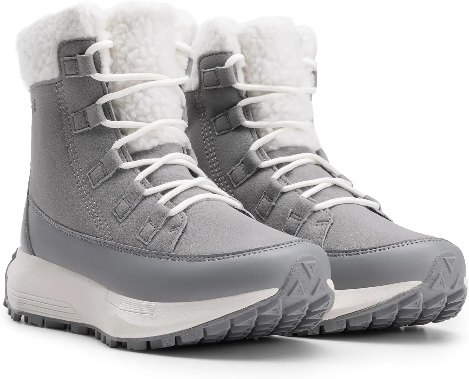 NORTIV 8 Women's Winter Boots Ankle Waterproof Lightweight Snow Sneaker Boots