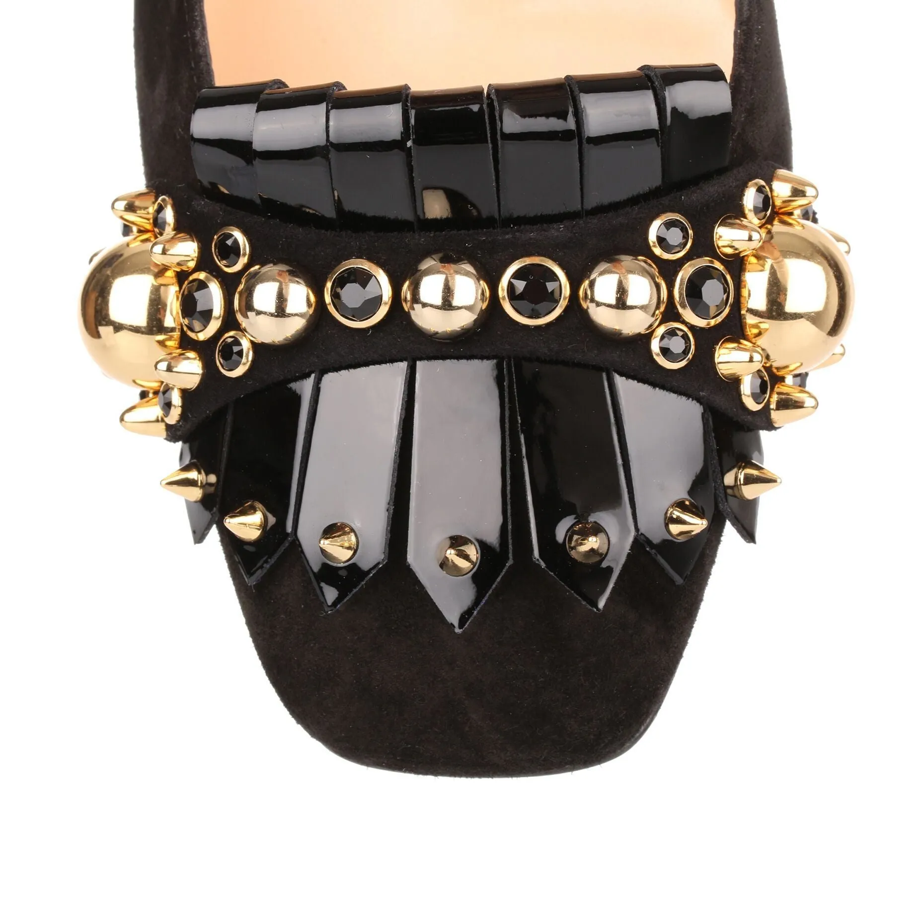 Oaxacana 85 black suede pump