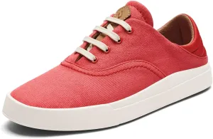 OLUKAI Kohu Women's Everyday Sneaker, Lightweight Canvas & Classic Lace-Up Design, All-Day Comfort & Support