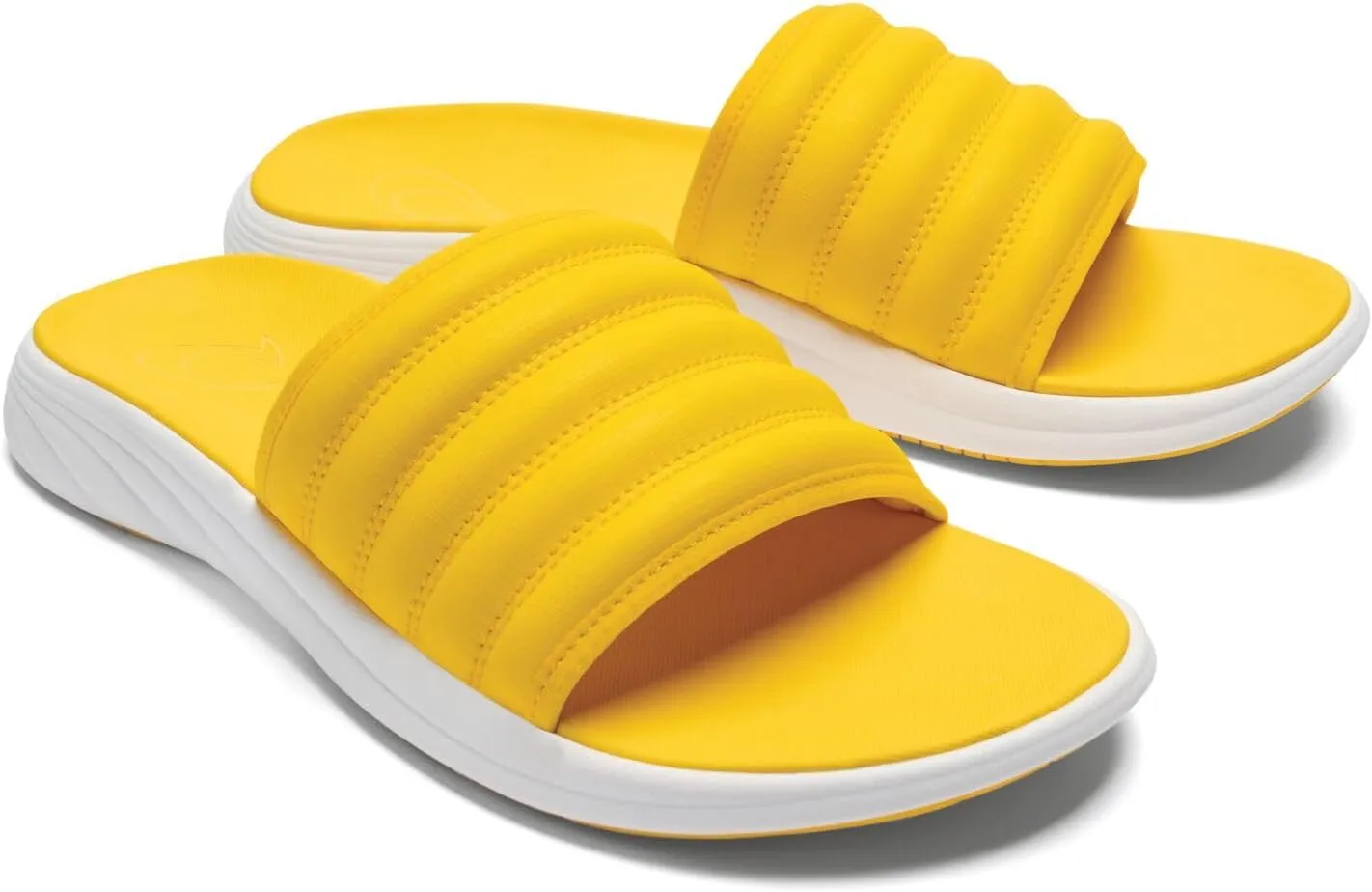 OLUKAI Komo Men's Slide Sandals, Water-Friendly Shoe with Cushioned Strap, All-Day Comfort & Support