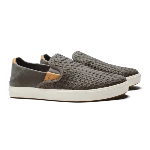 OLUKAI LAEAHI LUAHALA MENS LOAFER ASH